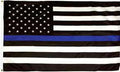 Thin Blue Line U.S. Flag