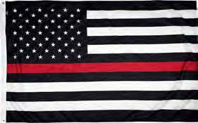 Thin Red Line U.S. Flag