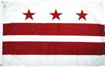 District of Columbia Outdoor Flag