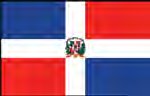 DOMINICAN REPUBLIC w/SEAL (UN/OAS) Outdoor Flag